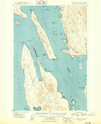 preview thumbnail of historical topo map of Juneau County, AK in 1949