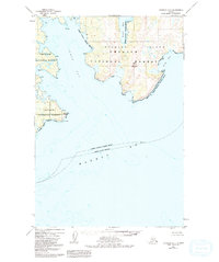 Topo map Afognak A-1 Alaska