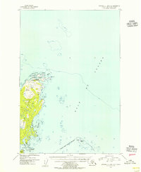 Topo map Afognak C-1 and C-2 Alaska