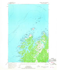 Topo map Afognak C-2 and C-3 Alaska