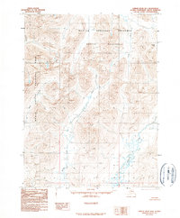 Topo map Ambler River B-4 Alaska