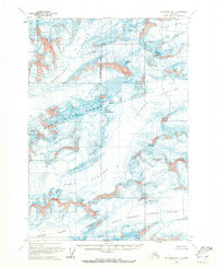 Topo map Anchorage B-1 Alaska