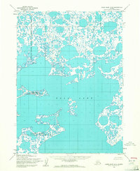 Download a high-resolution, GPS-compatible USGS topo map for Baird Inlet B-5, AK (1965 edition)