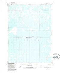 Topo map Baird Inlet B-5 Alaska