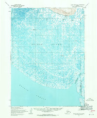 Topo map Baird Inlet B-8 Alaska