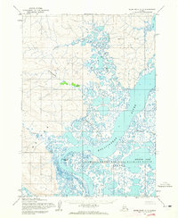 Topo map Baird Inlet C-7 Alaska