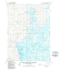 Download a high-resolution, GPS-compatible USGS topo map for Baird Inlet C-7, AK (1988 edition)