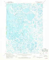 Topo map Baird Inlet D-1 Alaska
