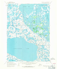 Topo map Baird Inlet D-2 Alaska