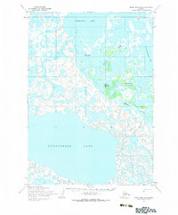 Topo map Baird Inlet D-2 Alaska