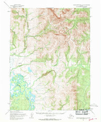 Topo map Baird Mountains A-3 Alaska