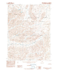 Topo map Baird Mountains C-1 Alaska