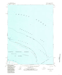 Topo map Barrow B-3 Alaska