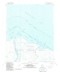 Download a high-resolution, GPS-compatible USGS topo map for Barter Island A-4, AK (1985 edition)