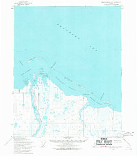 Topo map Barter Island A-4 Alaska