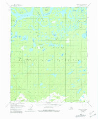 Topo map Beaver A-2 Alaska