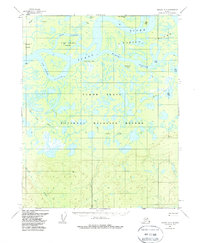 Topo map Beaver A-3 Alaska