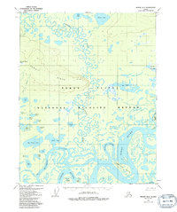 Topo map Beaver B-2 Alaska