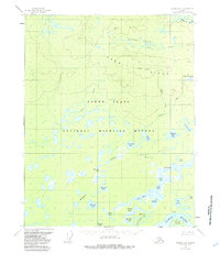 Topo map Beaver B-3 Alaska