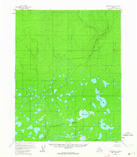 Topo map Beaver B-4 Alaska