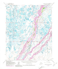 preview thumbnail of historical topo map of North Slope County, AK in 1955