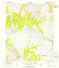 1950 Map of Bendeleben B-1, 1955 Print