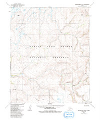 Topo map Bendeleben D-4 Alaska