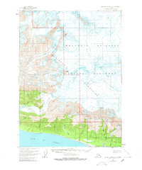 Topo map Bering Glacier A-3 Alaska