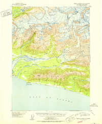 Download a high-resolution, GPS-compatible USGS topo map for Bering Glacier A-4, AK (1951 edition)