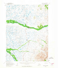 Download a high-resolution, GPS-compatible USGS topo map for Bethel A-6, AK (1965 edition)