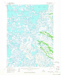 Topo map Bethel B-8 Alaska