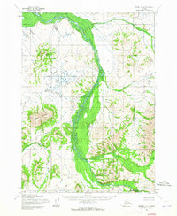 Download a high-resolution, GPS-compatible USGS topo map for Bethel C-4, AK (1965 edition)