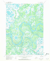 Topo map Bethel D-7 Alaska