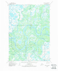 Topo map Bethel D-7 Alaska