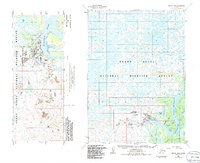 Topo map Bethel D-8 Alaska