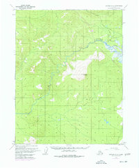 Topo map Bettles B-2 Alaska