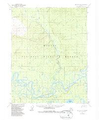 Topo map Bettles C-5 Alaska