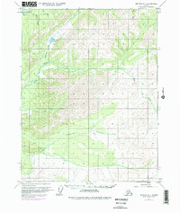 Topo map Bettles D-1 Alaska