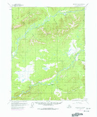 Topo map Bettles D-2 Alaska
