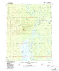 Topo map Bettles D-4 Alaska