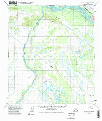 Topo map Big Delta A-5 Alaska
