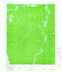 Topo map Black River A-6 Alaska
