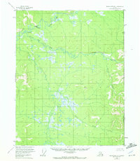 Topo map Black River B-1 Alaska