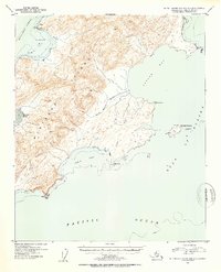 Download a high-resolution, GPS-compatible USGS topo map for Blying Sound D-1 and D-2, AK (1954 edition)