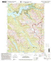 preview thumbnail of historical topo map of Prince of Wales-Hyder County, AK in 1997