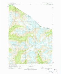 Download a high-resolution, GPS-compatible USGS topo map for Bradfield canal B-4, AK (1977 edition)