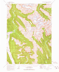 Download a high-resolution, GPS-compatible USGS topo map for Bradfield canal B-6, AK (1965 edition)
