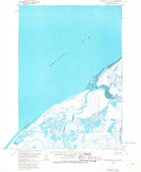 Download a high-resolution, GPS-compatible USGS topo map for Bristol Bay B-1, AK (1968 edition)