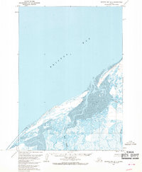 Topo map Bristol Bay B-1 Alaska