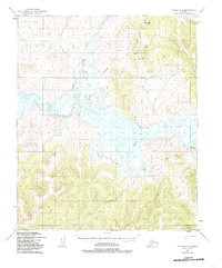 Download a high-resolution, GPS-compatible USGS topo map for Candle A-5, AK (1985 edition)